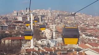 4K Ankara teleferik yenimahalle şentepe video UHD