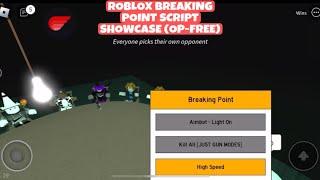 Roblox Mobile Breaking Point Script Kill All AIMBOT | High Speed | Automatic throw Knifes Codex IOS