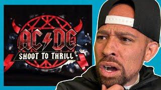 Rapper FIRST time REACTION to AC/DC - Shoot to Thrill (Live 1991) ! Wowsers...