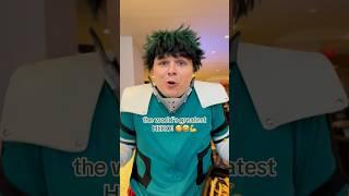 PUT THE FRIES IN THE BAG DEKU #anime #myheroacademia #mha #cosplay