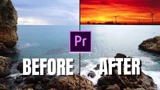 Sky Replacement in Video Editing  - Adobe Premiere Pro cc Tutorial