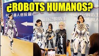 CHINA presenta al MUNDO ROBOTS FEMENINOS con APARIENCIA HUMANA!