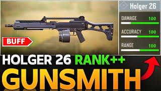 THAT'S WHY HOLGER 26 IS THE BEST LMG IN THE GAME | HOLGER GOT BUFF GUNSMITH CODM |