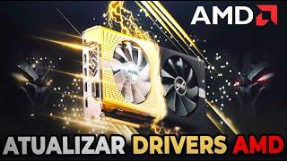 Como INSTALAR ou Atualizar os DRIVERS da Placa de Vídeo AMD ATUALIZADO 2024