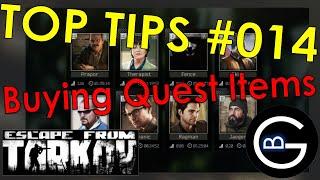 Buying Items for Quests || Tarkov Top Tips #014