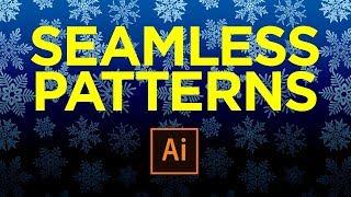 How to Make a Seamless Pattern Adobe Illustrator Tutorial