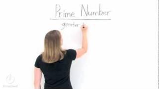 What's a Prime Number?