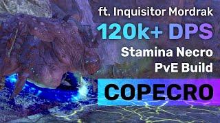 COPECRO - Stamina Necromancer 120k+ PvE DPS Guide (EASY Rotation & Setups) | ESO - Deadlands