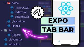 React Native Tab Bar Routing with Expo Router