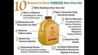 Forever Aloe Vera Gel, Their Benefits Product of Forever Living International