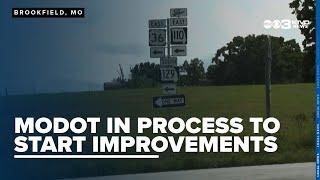 MoDOT in the process of starting improvements to U.S Highway 36, 129 intersection