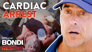 The Most Terrifying Cardiac Arrest Seen At The Beach (EXTENDED CLIP)
