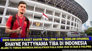  SI PALING GERCEP !! Shayne Pattynama TIBA DI INDONESIA Jelang Timnas Indonesia vs Irak & Fhilipina