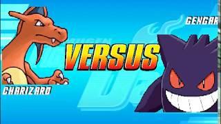 Mugen Charizard vs Gengar