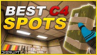 Top 10 Pre-placed C4/Nitro Cell Spots In Rainbow Six Siege