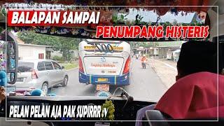 1 BUS MINTA PELAN‼️SALING KEJAR DENGAN SUMBER SESMARANGAN 