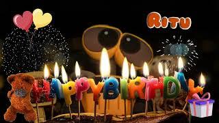 Wishing You Happy Birthday RITU | Wishes Hub | Birthday wishes | Happy Birth Day Song