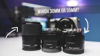 Which 30mm or 35mm to Buy for APS-C? Sony a6000 Tutorial Guide