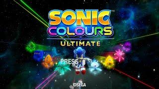 Sonic Colours: Ultimate (PS4 PRO) (HD) playthrough ~Longplay~ (no commentary)