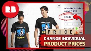 How To Change Prices on Redbubble | Redbubble Price Markup