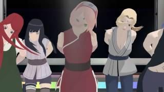 mmd naruto girls DOPE