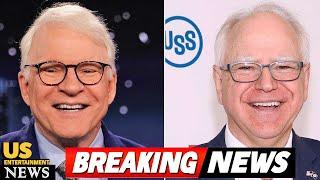 Steve Martin addresses calls for him to portray Tim Walz on Saturday Night Live