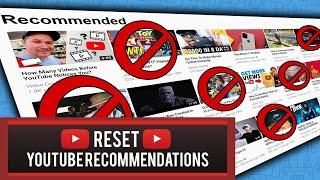 How To Reset YouTube Recommended Videos | Clear YouTube Search History | Remove YouTube Recommended