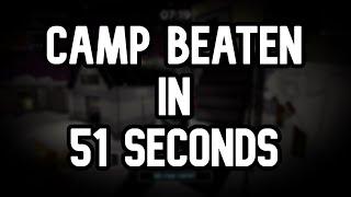 Chapter 11: Camp Beaten In 51 Seconds || Roblox Piggy Book 2 Speedrun