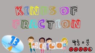 Kinds of Fraction( Grade 3, 4, 5)