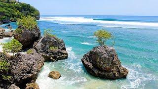 Pantai Bali: Pemandangan Pantai Indonesia 3 Jam dengan Rekaman Drone