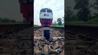 Mobile phone under the train  #railway #train #shorts #shortvideo