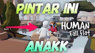 PINTAR INI ANAK! - HUMAN FALL FLAT ONLINE (Bahasa Malaysia)