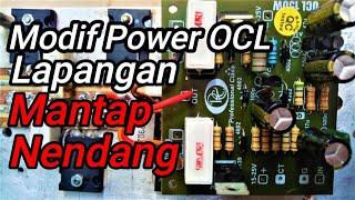 cara modif power ocl 150 watt untuk lapangan low sub - modif ocl 150 watt bass menggelegar