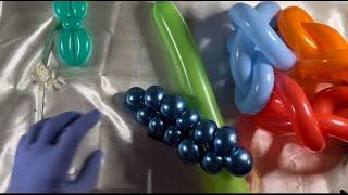 ASMR - Bubble Cluster Balloon Popping 3