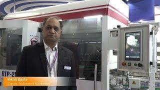 Automated by B&R - Technoshell Robotic Tube Packer @ PLASTINDIA 2018