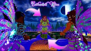 ROXY STARTED HER MAGICAL JOURNEY !!! Roblox Roleplay Enchanted Winx 