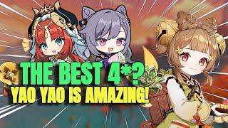 Is YAOYAO The BEST 4*? Best YAOYAO Build - Artifacts, Weapons, Teams | Genshin Impact 3.4