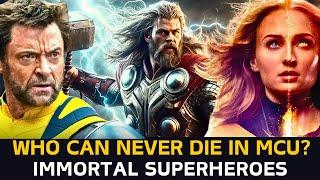 Top 5 Immortal Marvel Superheroes Who Can't Die | Jean Grey, Wolverine, Thor & More