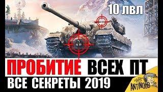 ГАЙД ПО ПРОБИТИЮ ВСЕХ ПТ САУ 10лвл в World of Tanks 2021