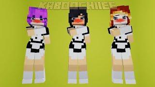 BAGASCRAFT UNIFORM APHMAU, KIM , ZOEY | BUMBLE BEE | Minecraft Animation | KABOOCHIIEE 147