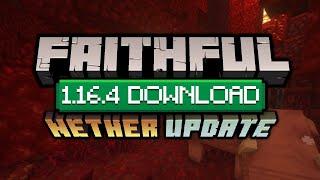 Faithful 1.16.4 Texture Pack Download • Nether Update