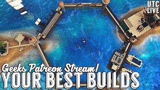 Saturday Morning Ark w/ UTC :: Touring Our Center Patreon Server :: Ark Geeks Live Stream Replay