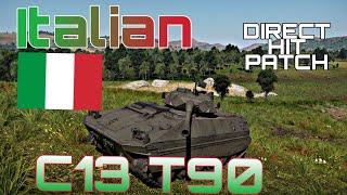 WAR THUNDER NEW ITALIAN C13 T90 (DEV SERVER)