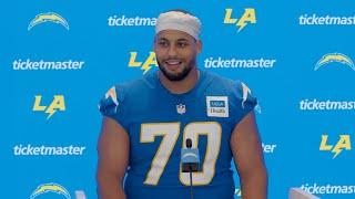 Rashawn Slater On Joe Alt & New Offense | LA Chargers