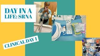 Day in a Life| SRNA| Clinical Day