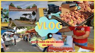 VLOG: DIA DE FEIRA EM SÃO MIGUEL ARCANJO |Vagner Sorocaba