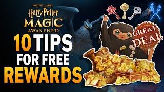 TOP 10 TIPS on CURRENY in Magic Awakened! | Harry Potter: Magic Awakened GUIDE