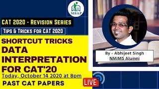 Shortcut Tricks Data Interpretation For CAT'20 | CAT 2020 Revision