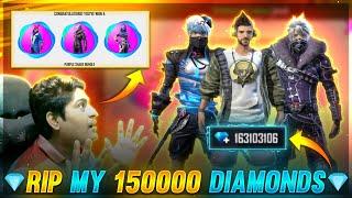  150000 Lakh Diamond 1 Dress Opening Purple Shade | Garena Free Fire