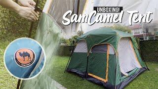 [UNBOXING] SamCamel Tent | Khemah Unta